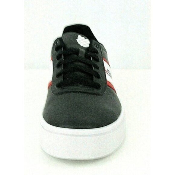 K Swiss Men Shoes Court Lite Ortholite Spellout  06147 036M Leather Black Sz 11 - Picture 6 of 15